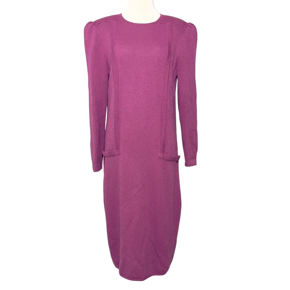 Vintage St. John by Marie Gray Knit Dress SZ L